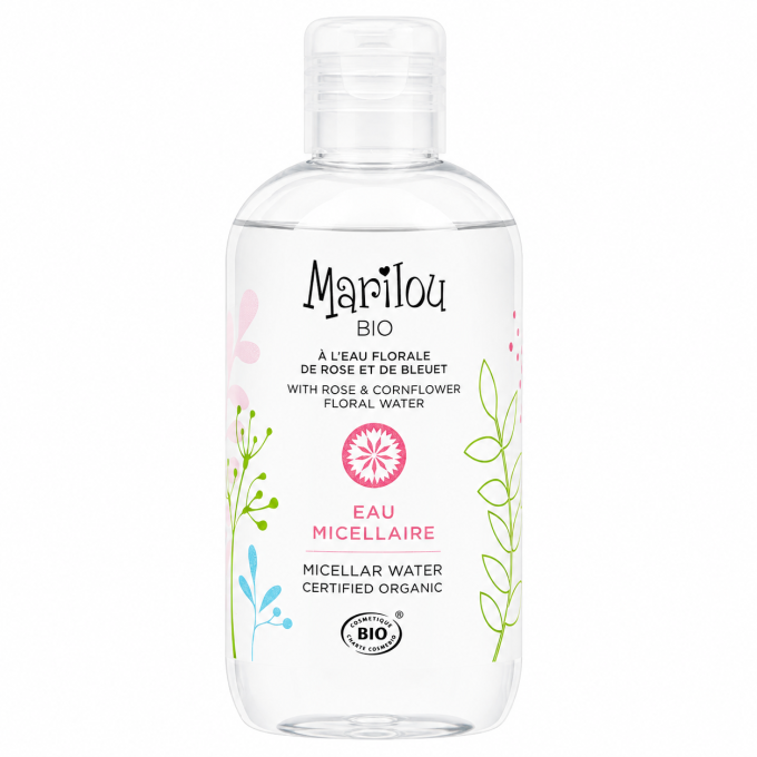 Eau Micellaire Bio Marilou Bio 250 ml – Rose & Bleuet