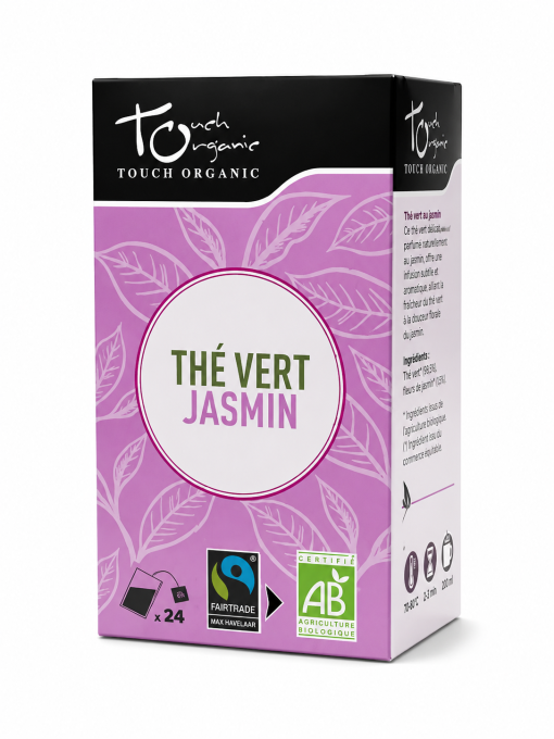 Thé Vert Jasmin Bio Touch'Organic – 24 sachets